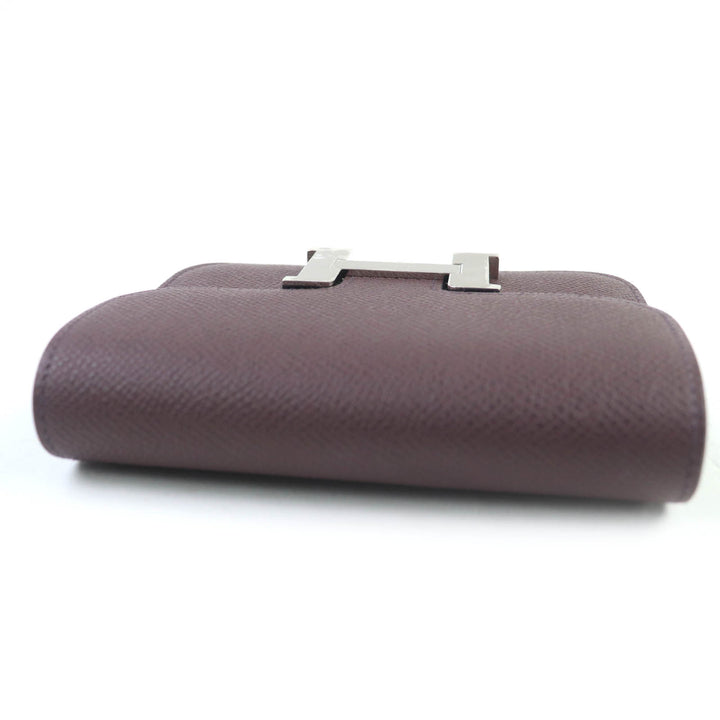 HERMES Bifold Wallet Constance Slim Compact wallet Epsom Leather Women