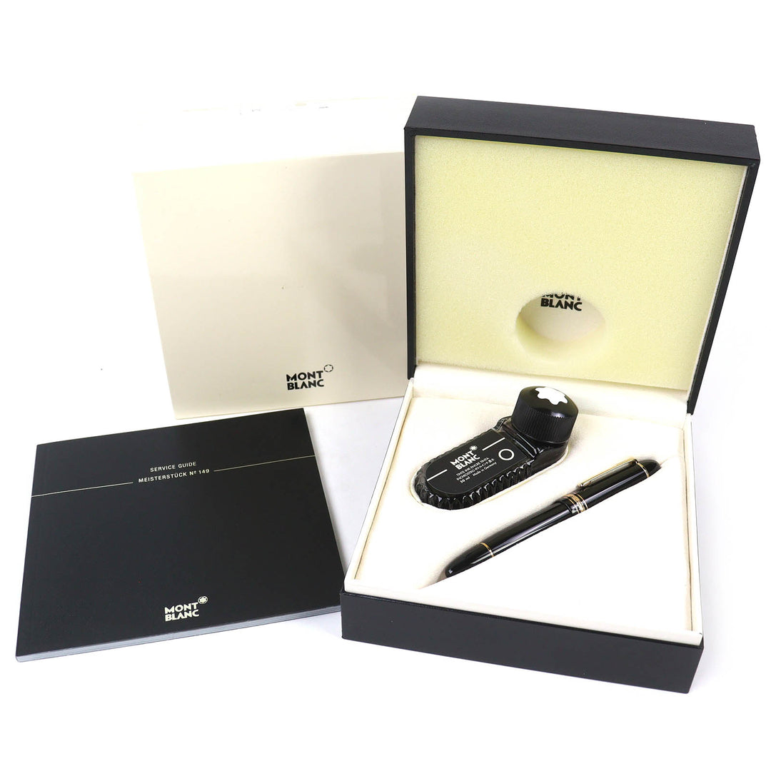 Pristine MONTBLANC fountain pen Meisterstück 149 PIX nib 18K black 18K 10575