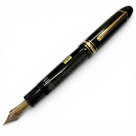 Pristine MONTBLANC fountain pen Meisterstück 149 Cap type black 18K mens