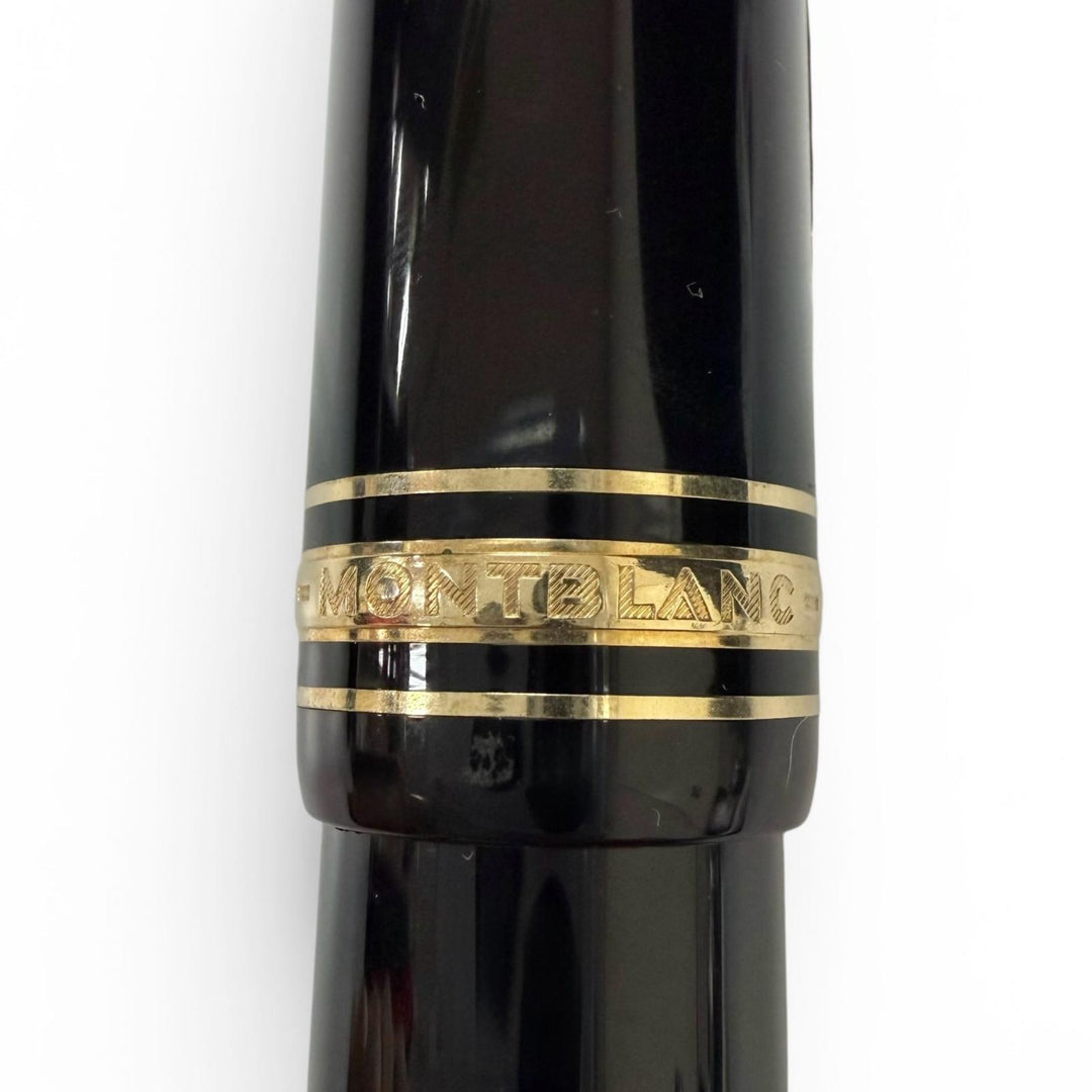 Pristine MONTBLANC fountain pen Meisterstück 149 Cap type black 18K mens