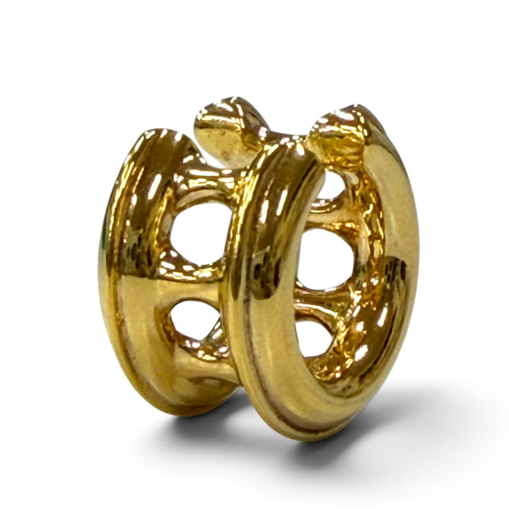 Excellent BOTTEGAVENETA Earring gold AG925 mens