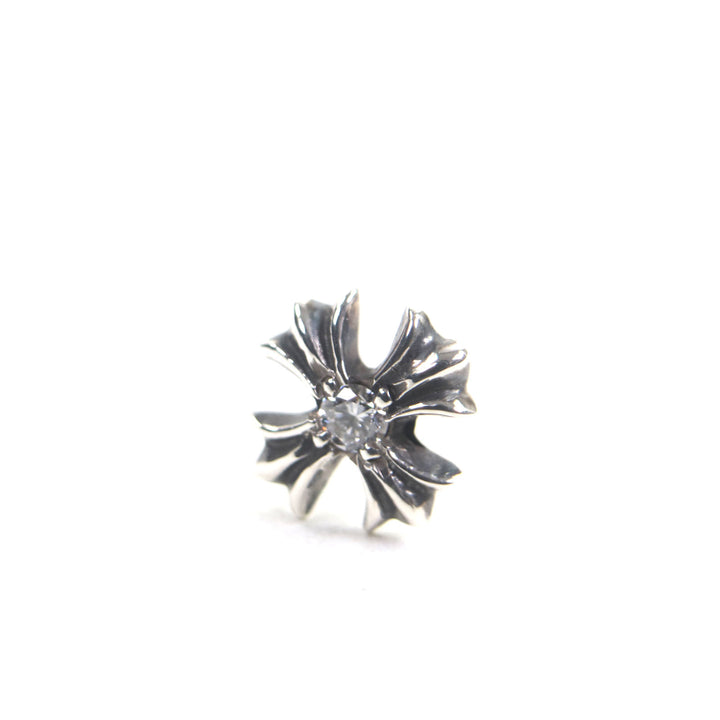 Great CHROME HEARTS Pierce No2 CH PLS DIA CH Plus Stud Silver 925 mens