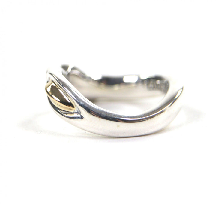 Excellent LONE ONES Ring Infinity Gold Eye Combi Silver 18K mens