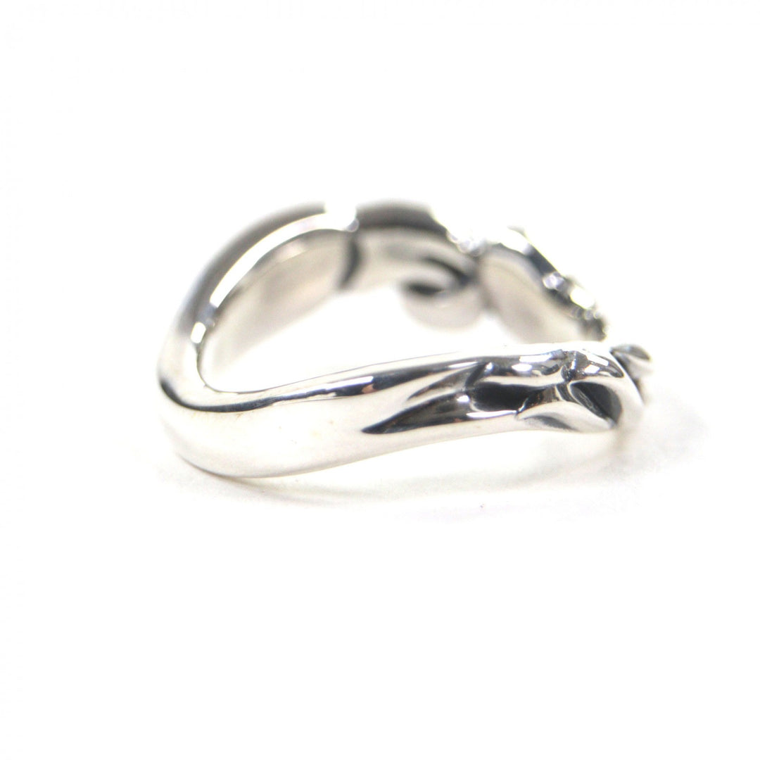 Excellent LONE ONES Ring Infinity Gold Eye Combi Silver 18K mens