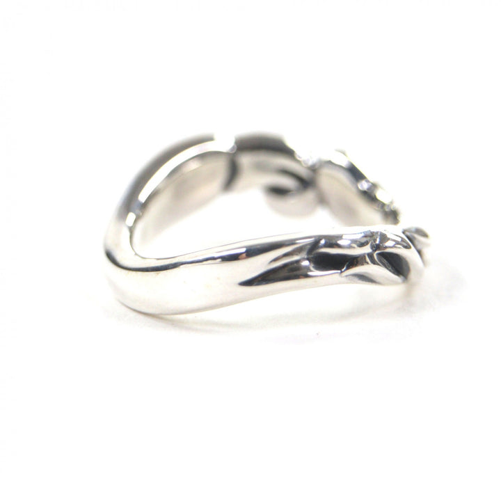 Excellent LONE ONES Ring Infinity Gold Eye Combi Silver 18K mens