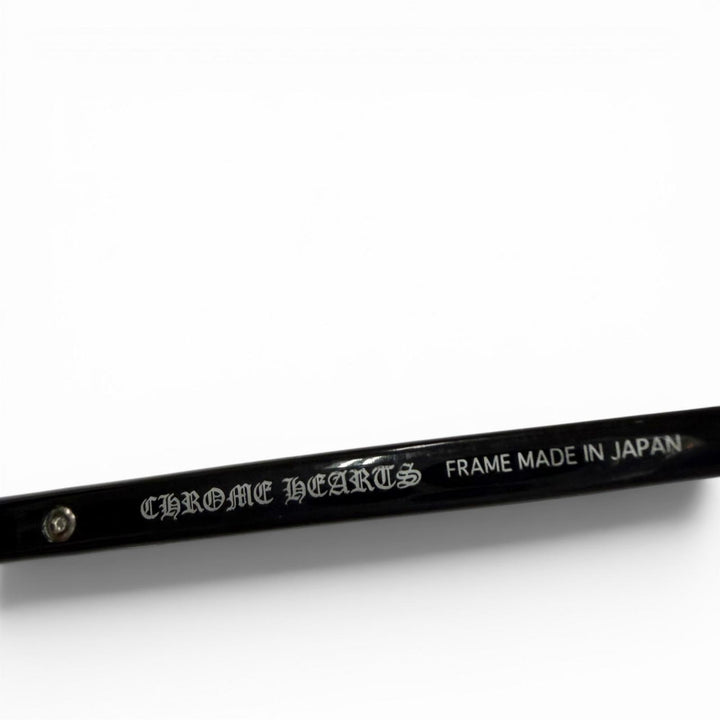 Very Good CHROME HEARTS sunglasses MORNING WOOD II black 925