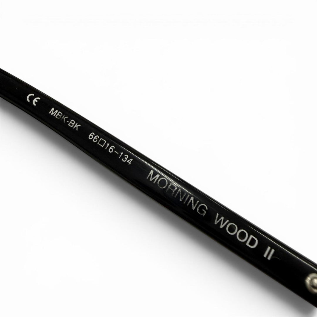 Very Good CHROME HEARTS sunglasses MORNING WOOD II black 925