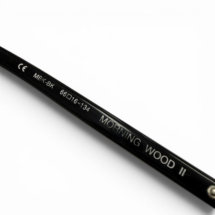 Very Good CHROME HEARTS sunglasses MORNING WOOD II black 925