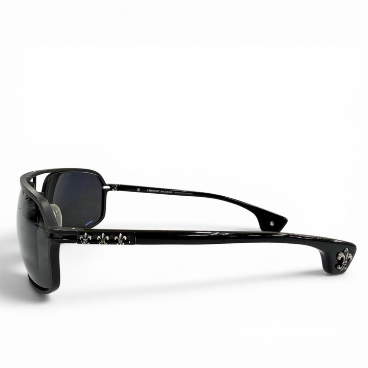 Very Good CHROME HEARTS sunglasses MORNING WOOD II black 925