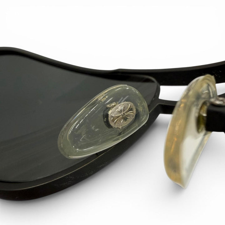 Very Good CHROME HEARTS sunglasses MORNING WOOD II black 925