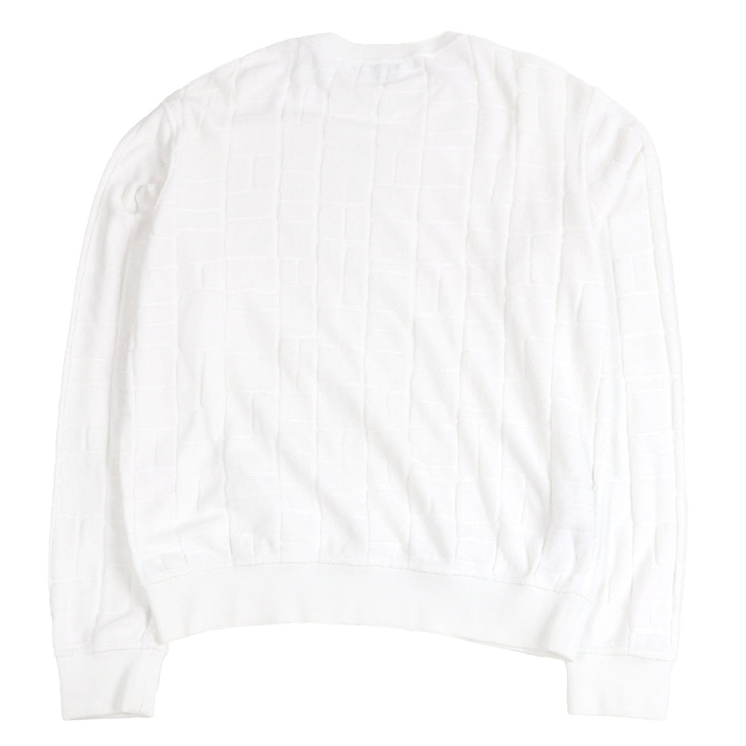 Great HERMES Long-sleeved T-shirt Square all-over print terry fabric long sleeves