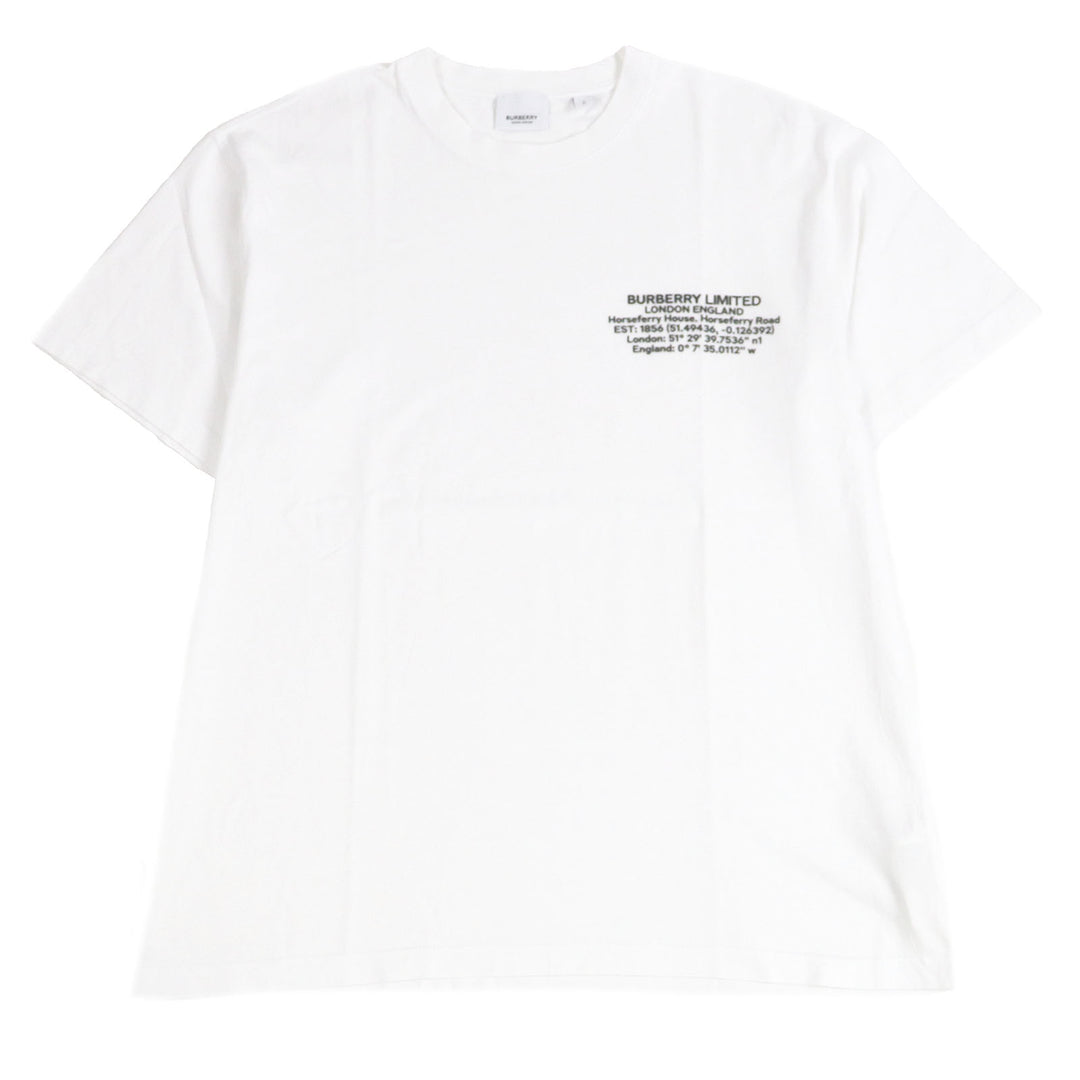 Excellent BURBERRY Short sleeve T-shirt Riccardo Tisci period logo included