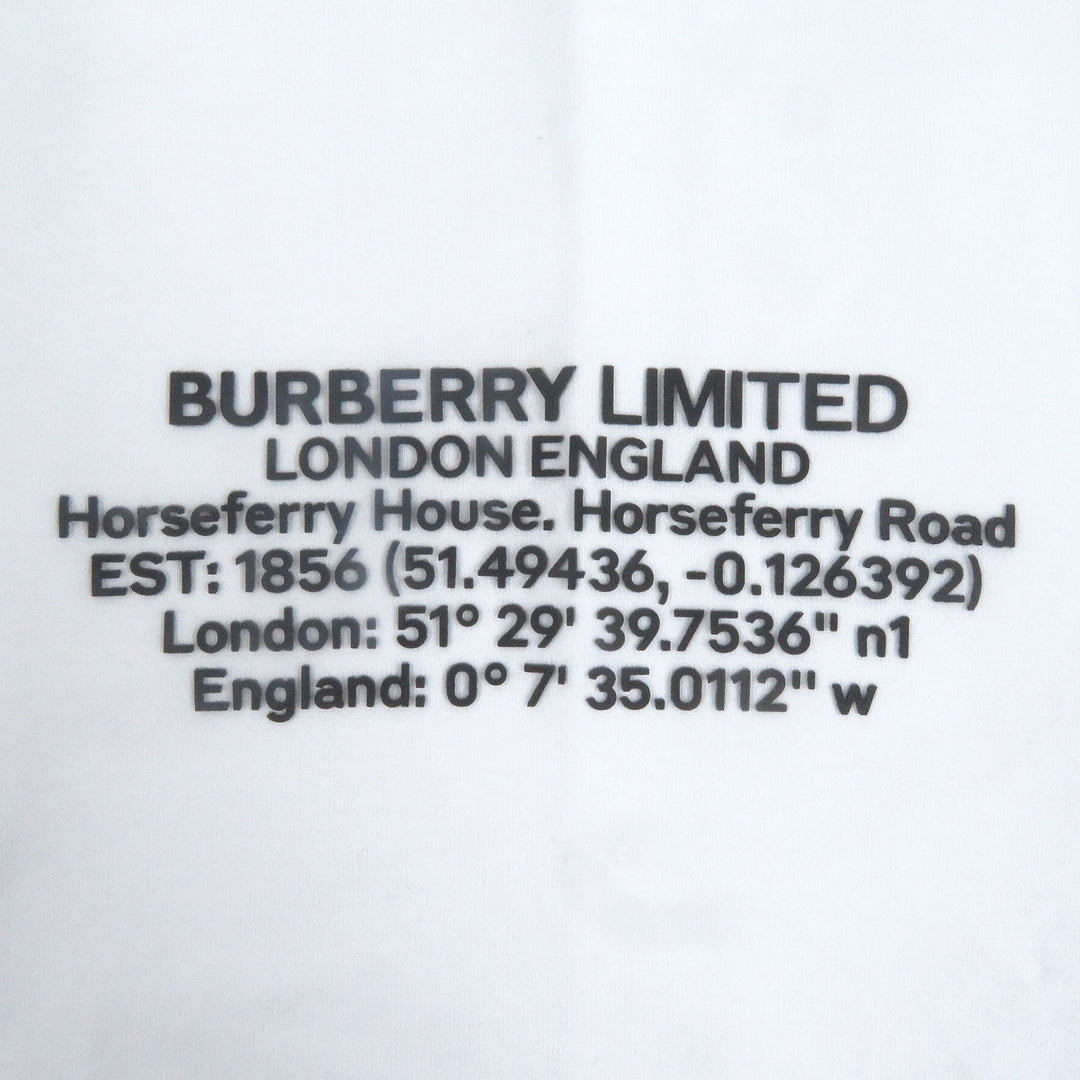 Excellent BURBERRY Short sleeve T-shirt Riccardo Tisci period logo included