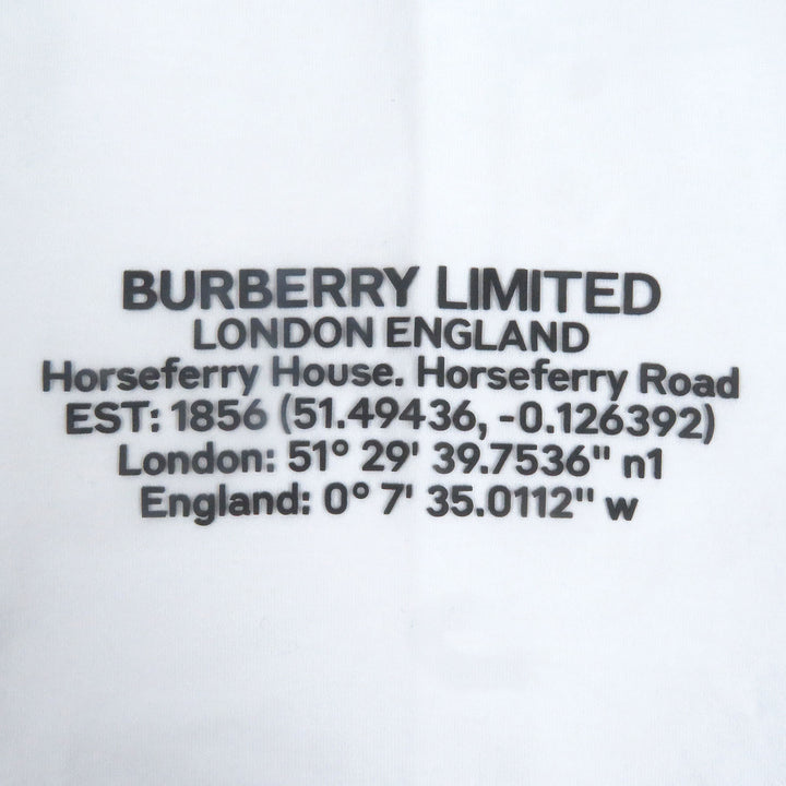 Excellent BURBERRY Short sleeve T-shirt Riccardo Tisci period logo included