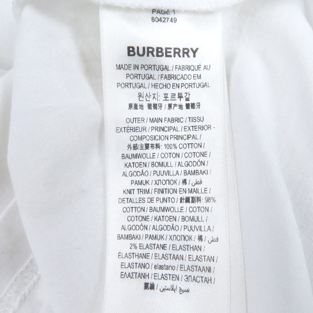Excellent BURBERRY Short sleeve T-shirt Riccardo Tisci period logo included