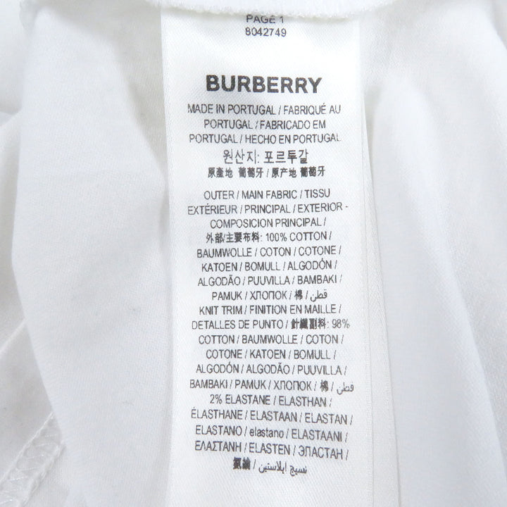 Excellent BURBERRY Short sleeve T-shirt Riccardo Tisci period logo included