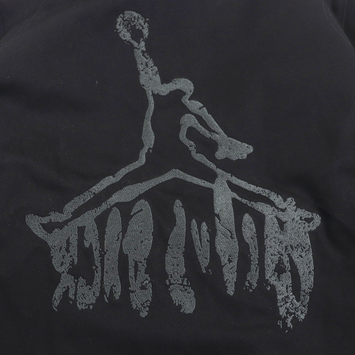 Discounted Great NIKE TRAVIS SCOTT Blouson Logo embroidered anorak hoodie black