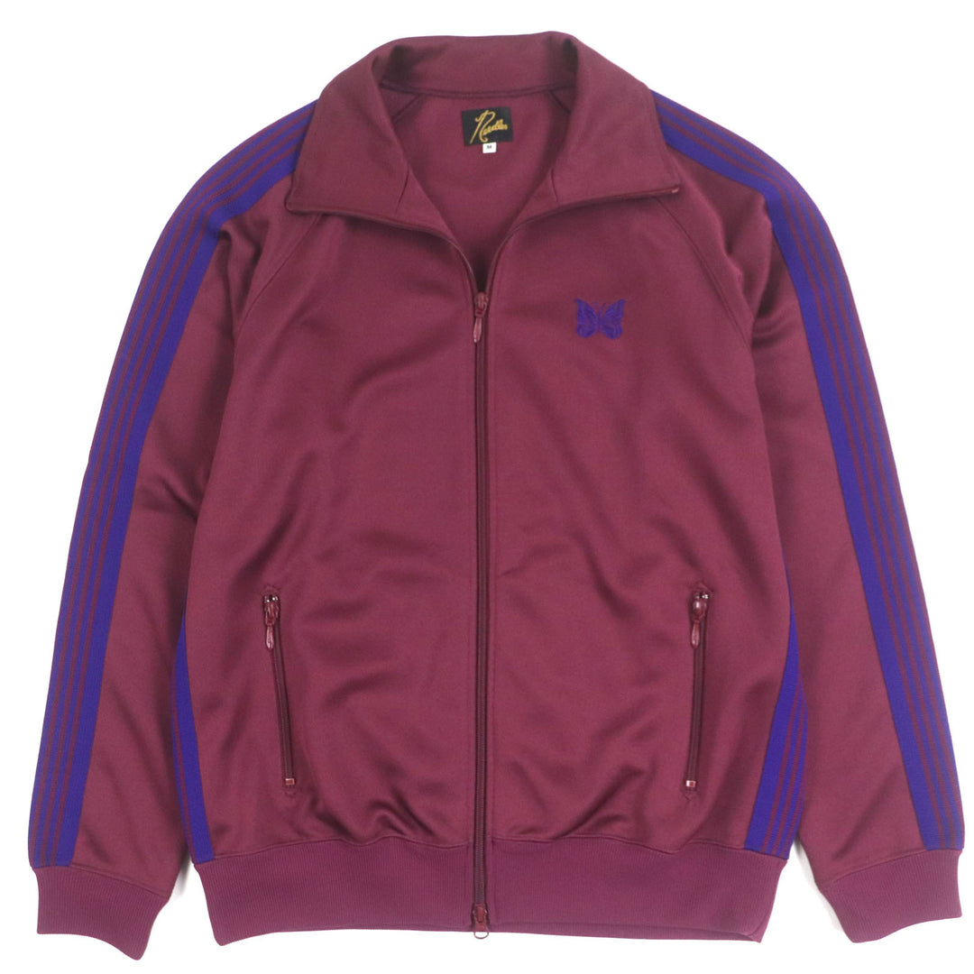 Excellent Needles Track jacket Track Jacket-Poly Smooth wine-red mens M NS244