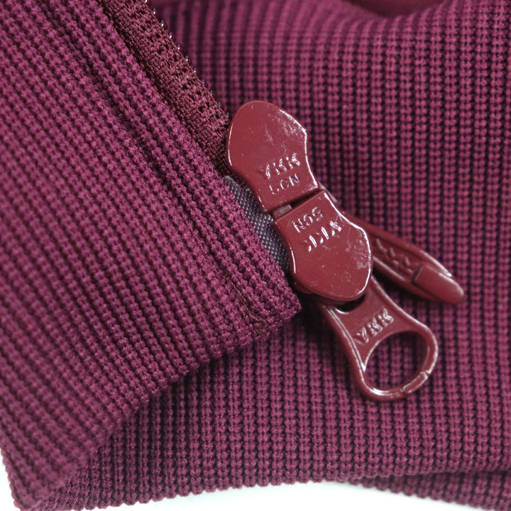 Excellent Needles Track jacket Track Jacket-Poly Smooth wine-red polyester mens M NS244