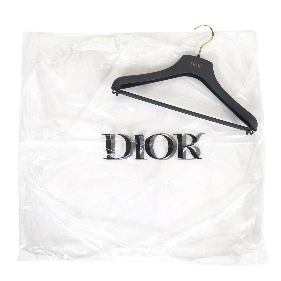 Christian Dior Jacket Logo studs sailor collar Navy wool Women 40 510C80Y1116
