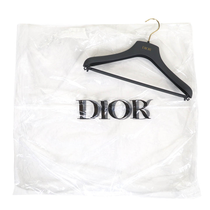 Christian Dior Jacket Logo studs sailor collar Navy wool Women 40 510C80Y1116