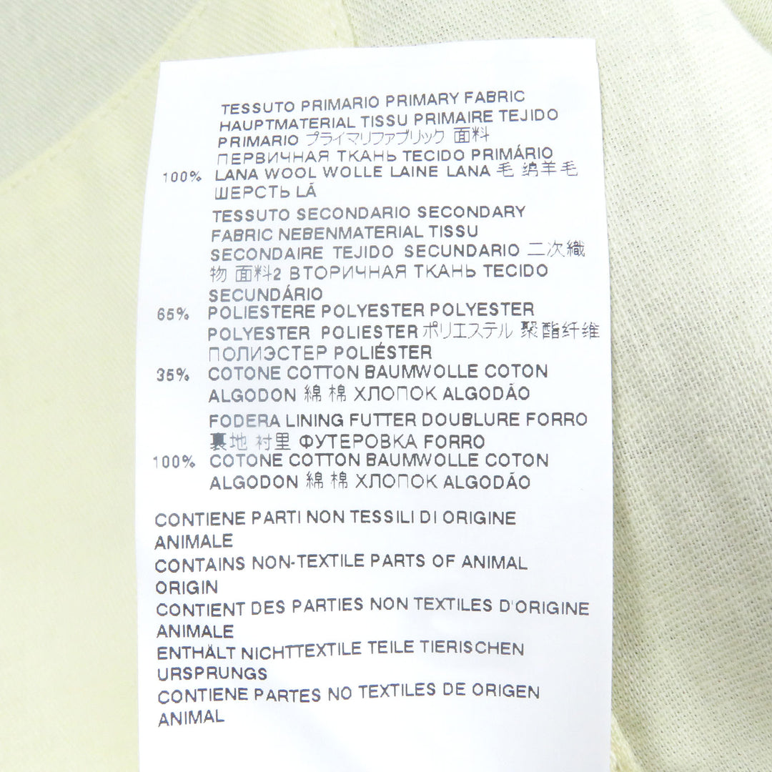 Excellent Maison Margiela 10 Jacket Contrasting Panel Detail Jacket Green 44