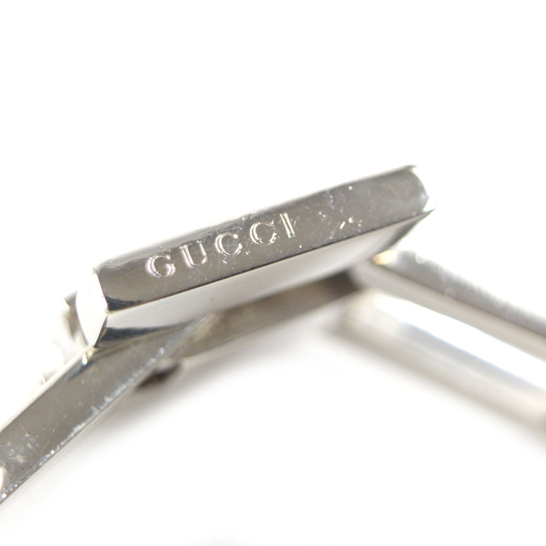 Great GUCCI bracelet HEAVY GATE LINK BRACELET Silver 925 mens