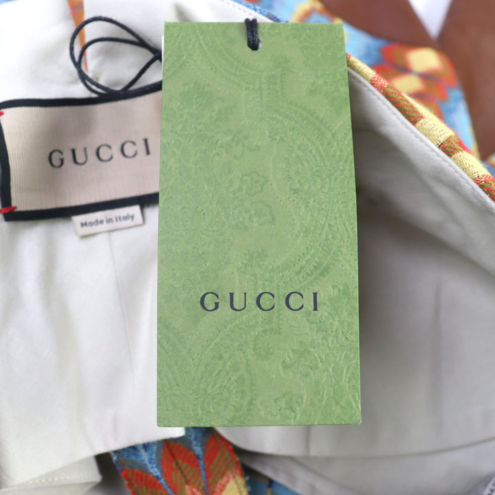 新品 GUCCI パンツ GG カレイドスコープ 乗馬風ラムレザー 44 675277 Z8ASY