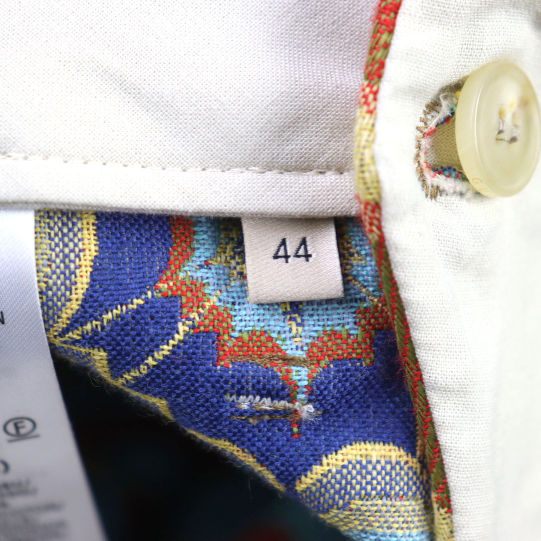 Pristine GUCCI Pants GG Kaleidoscope Equestrian-inspired lamb leather 44 675277 Z8ASY
