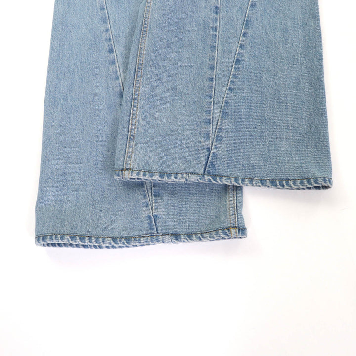 Excellent Maison Margiela 1 Wide pants Indigo cotton Women 38 S51LA0128 S30617