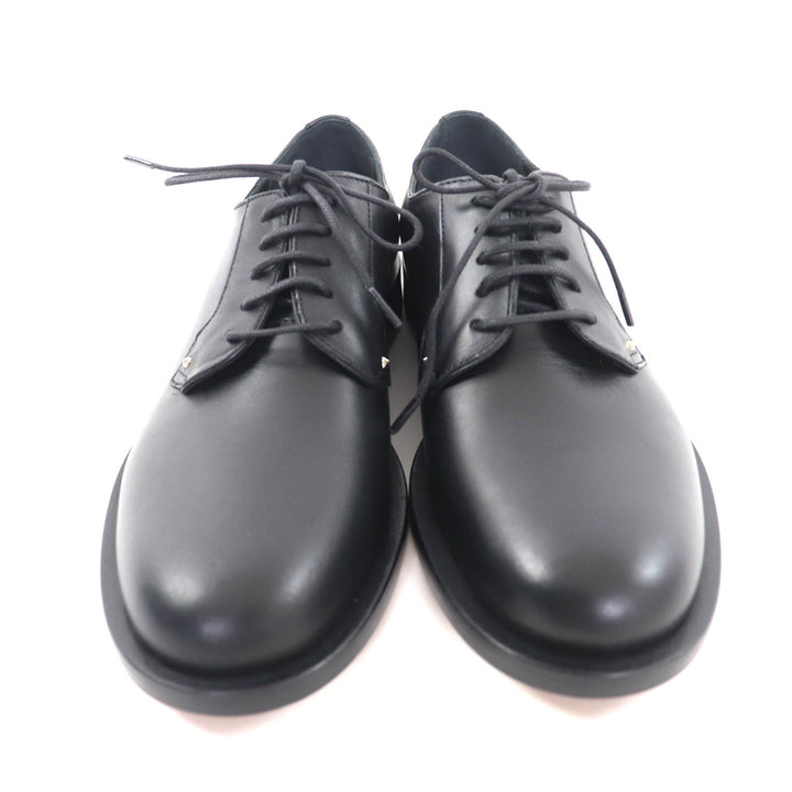 Pristine Valentino Garavani Leather shoes Rockstud lace-up black leather Women 37