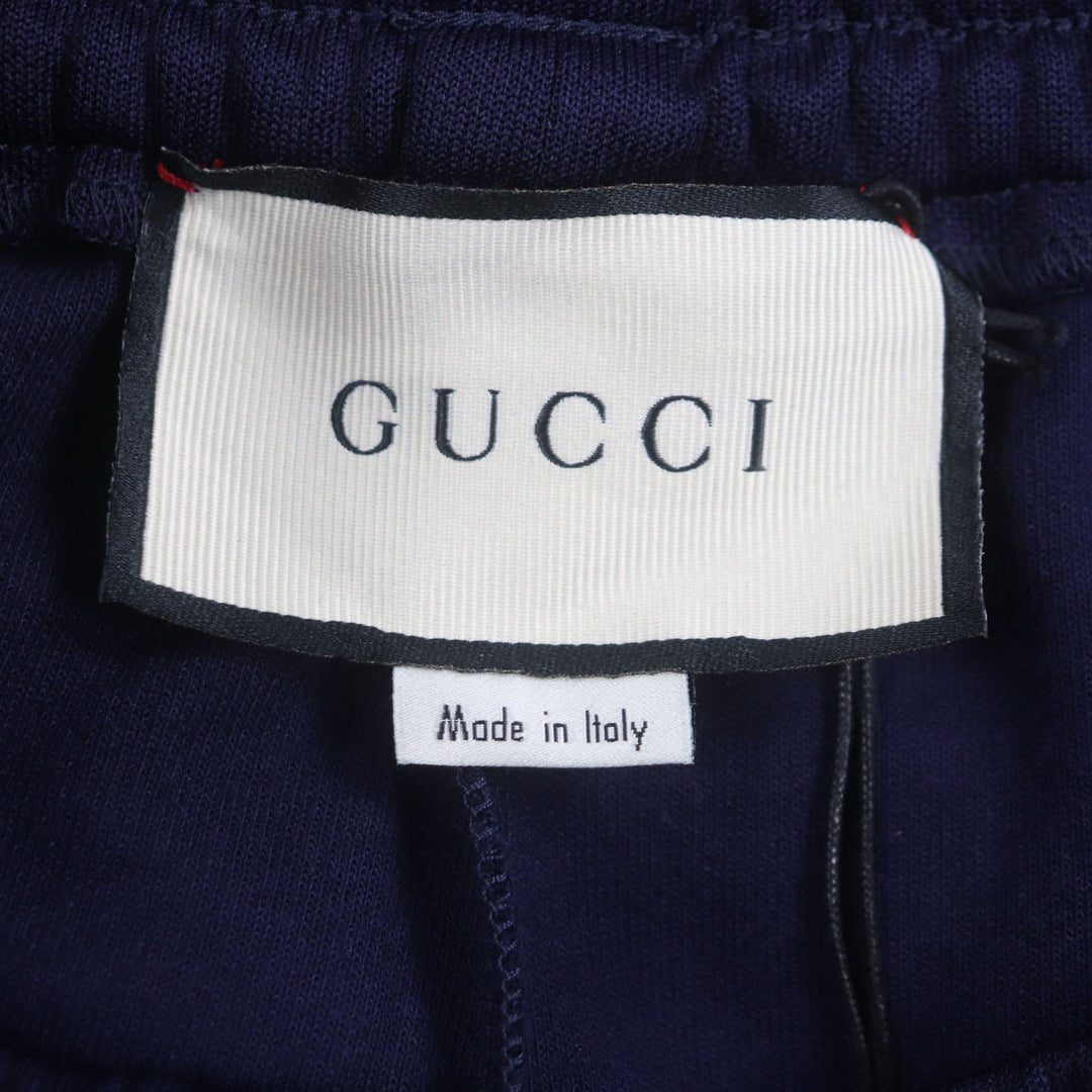 Pristine GUCCI Pants Balloon Technical Jersey Navy polyester mens XS 544191