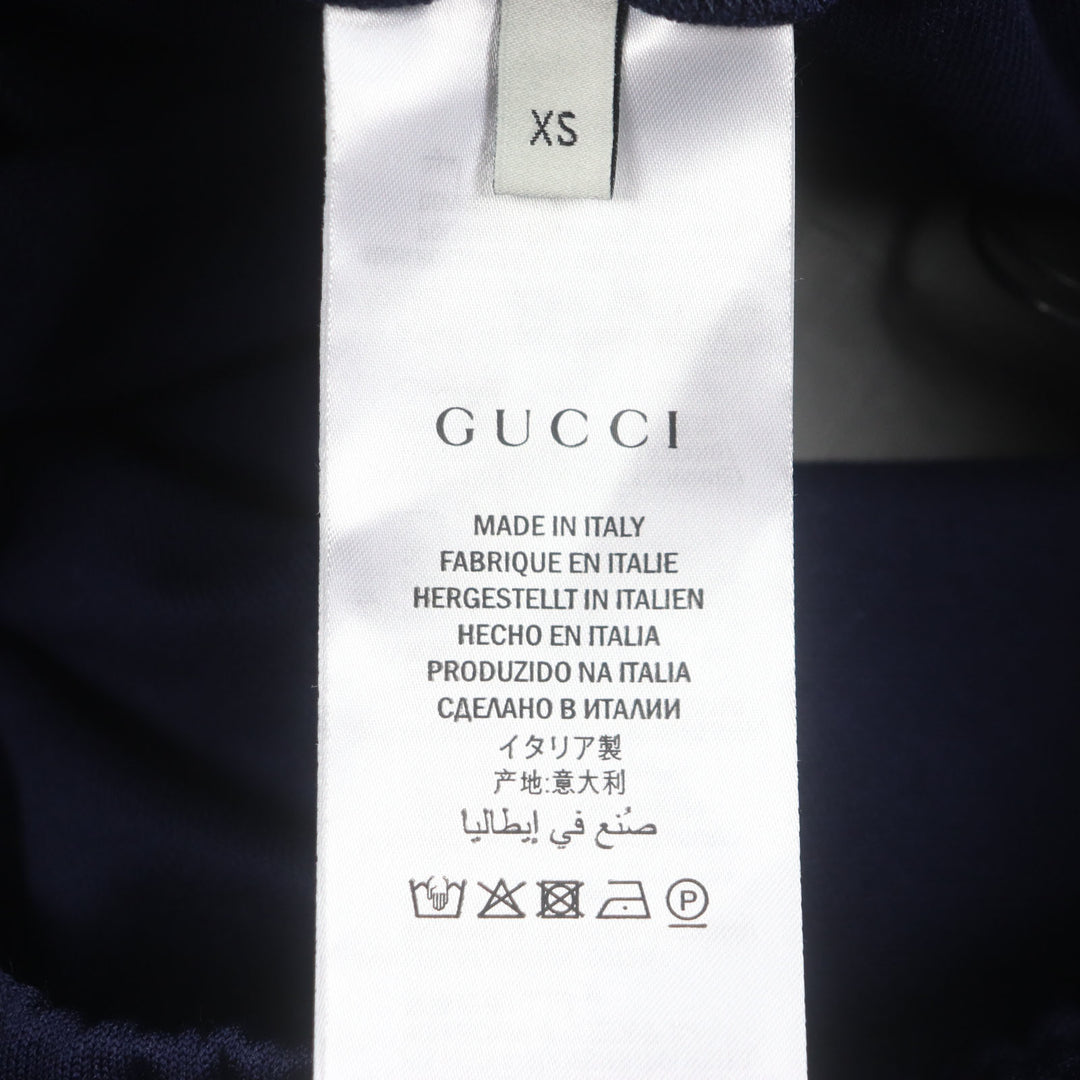 Pristine GUCCI Pants Balloon Technical Jersey Navy polyester mens XS 544191