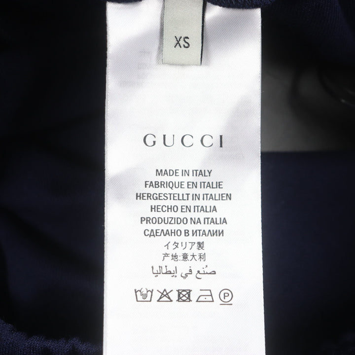 Pristine GUCCI Pants Balloon Technical Jersey Navy polyester mens XS 544191