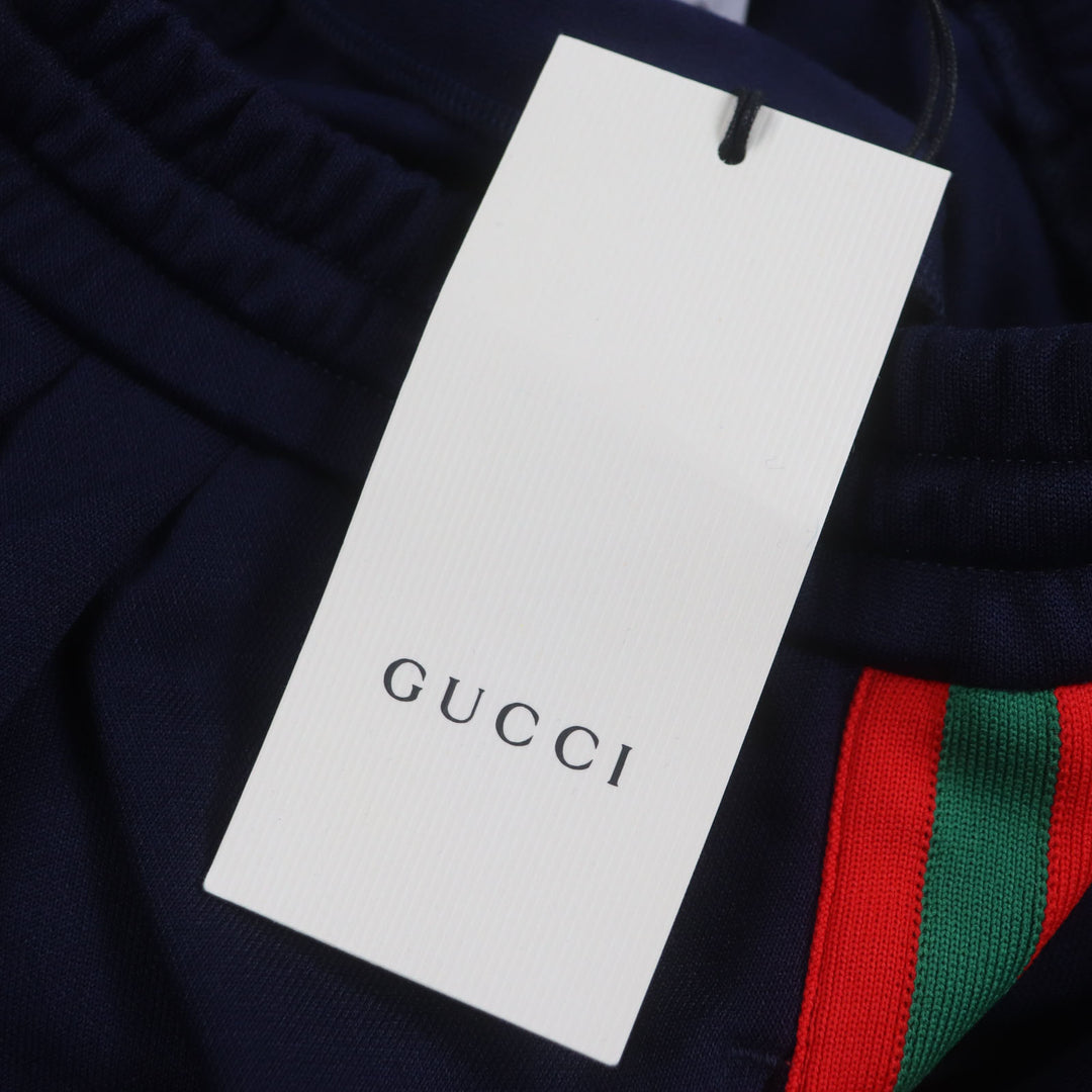 Pristine GUCCI Pants Balloon Technical Jersey Navy polyester mens XS 544191
