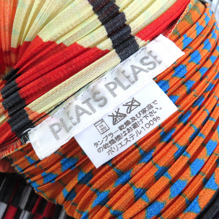 PLEATS PLEASE ベスト オールオーバープリント Tシャツ レディース 3 PP64-JE221