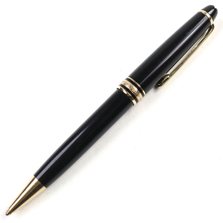 Very Good MONTBLANC Ballpoint pen Meisterstck Classic White Star Twist