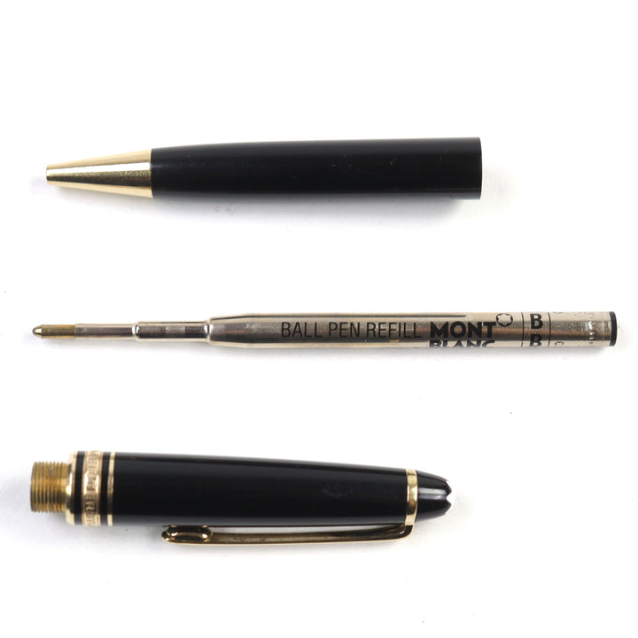 Very Good MONTBLANC Ballpoint pen Meisterstck Classic White Star Twist