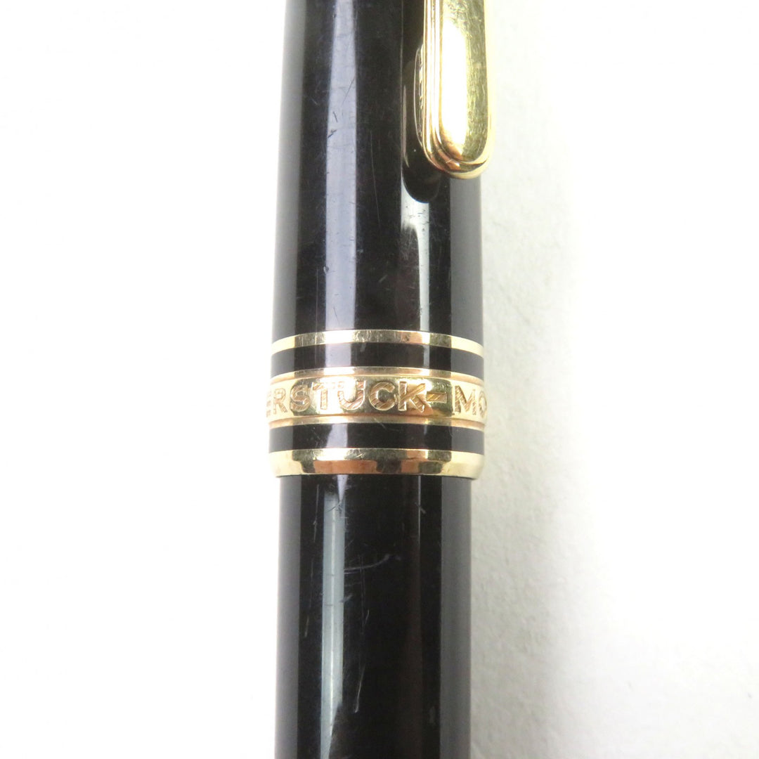 Very Good MONTBLANC Ballpoint pen Meisterstck Classic White Star Twist