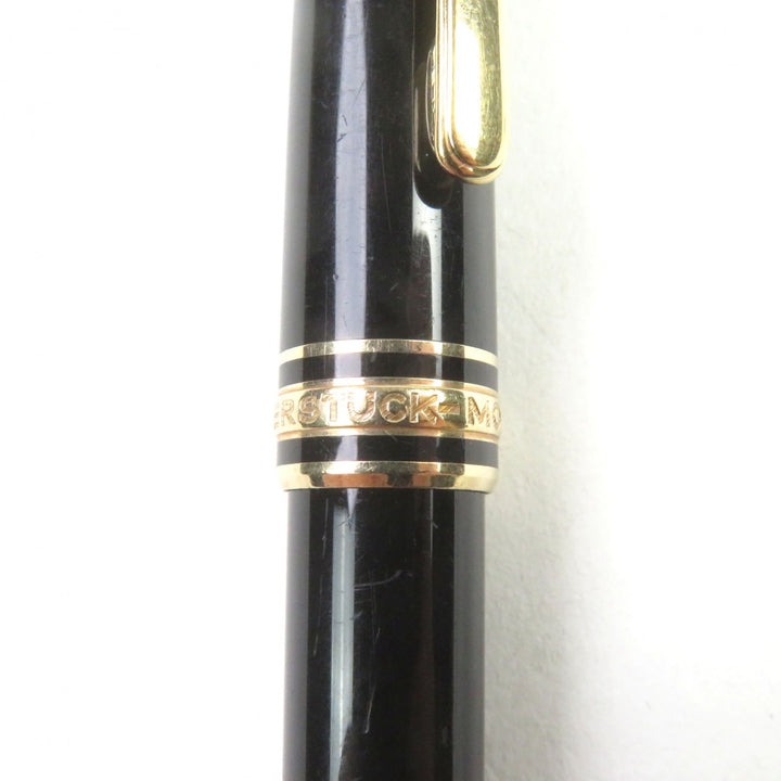 Very Good MONTBLANC Ballpoint pen Meisterstck Classic White Star Twist