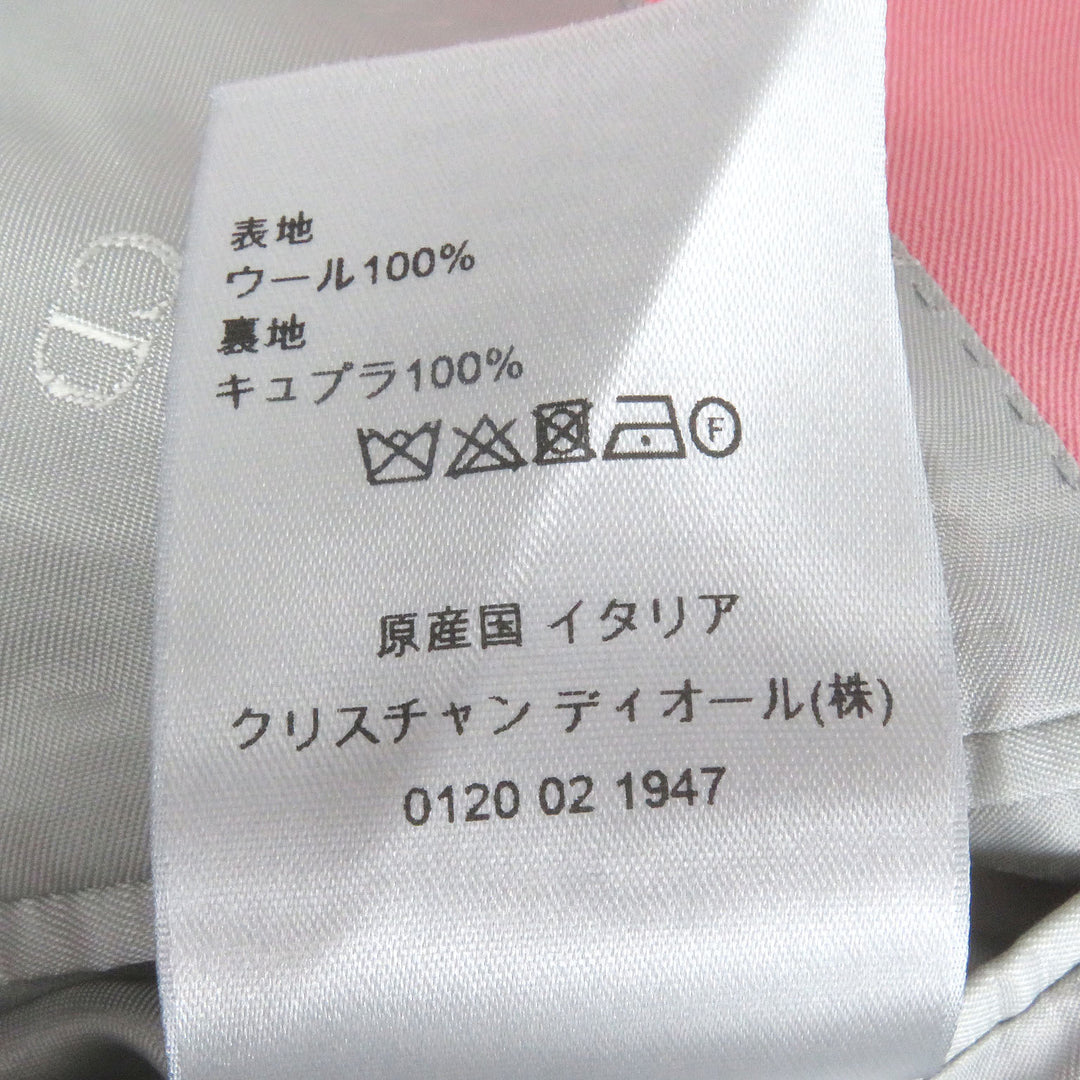 DIOR×Cactus Jack Jacket オフィサーカラージャケット ピンク ウール メンズ 48 283C251A4739 美品