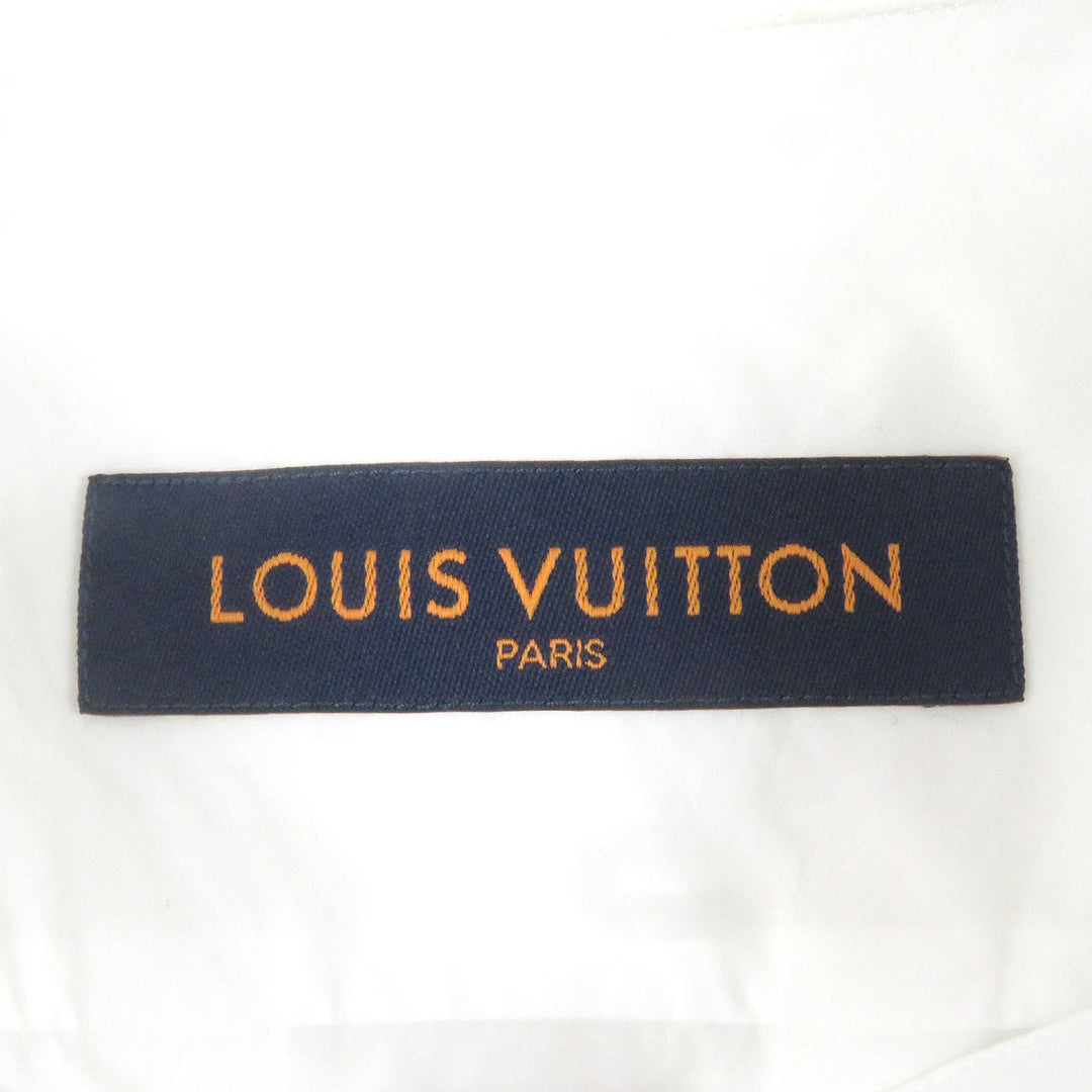 素晴らしい LOUIS VUITTON 半袖シャツ LV SE ボックスシルエット 半袖 ホワイト