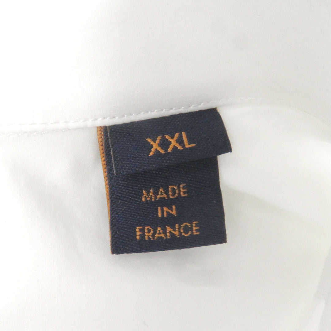 素晴らしい LOUIS VUITTON 半袖シャツ LV SE ボックスシルエット 半袖 ホワイト