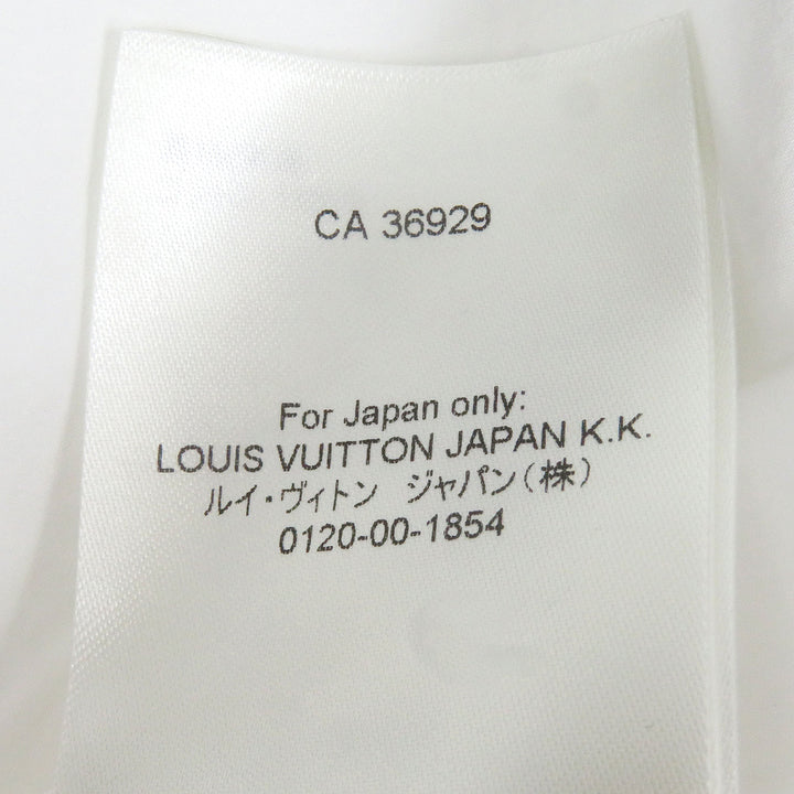 素晴らしい LOUIS VUITTON 半袖シャツ LV SE ボックスシルエット 半袖 ホワイト