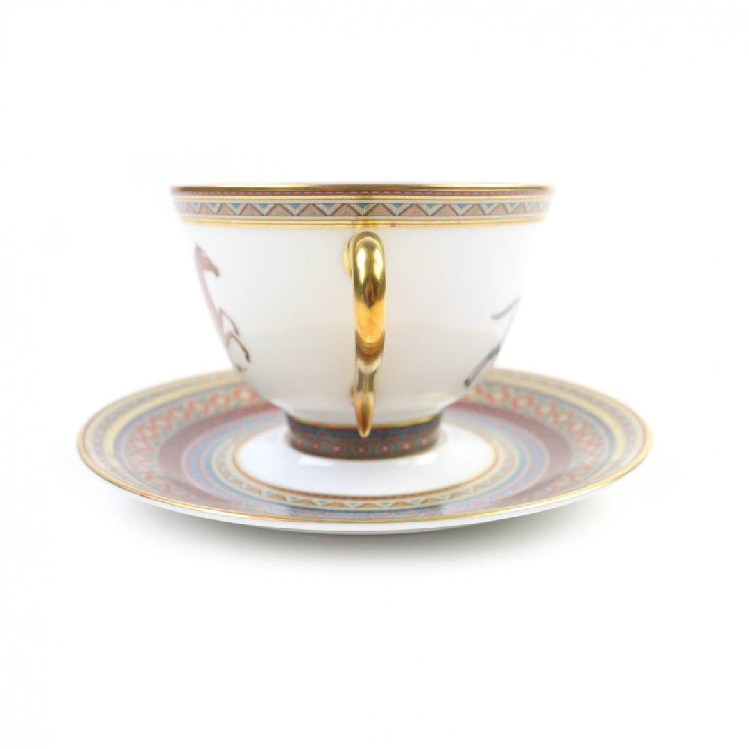 Pristine HERMES Tableware Cheval durian Multi Pottery Women