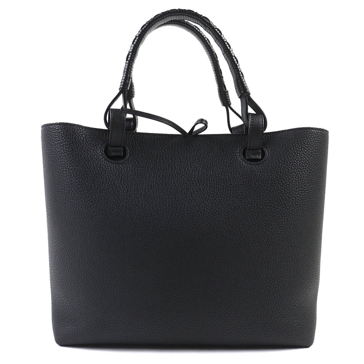 LOEWE トートバッグ アナグラム スモール 2ウェイ レザートートバッグ ブラック レザー A717S72X031100