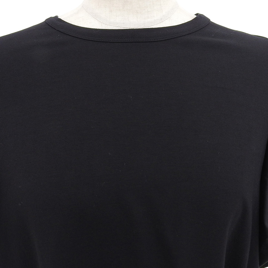 素晴らしいYOKO CHAN Tシャツ ブラック コットン レディース 38 YCT-222-049