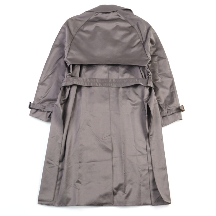 素晴らしいDIORトレンチコートテクニカルコットンサテンロゴボタン付きコットン42 943C301A4698