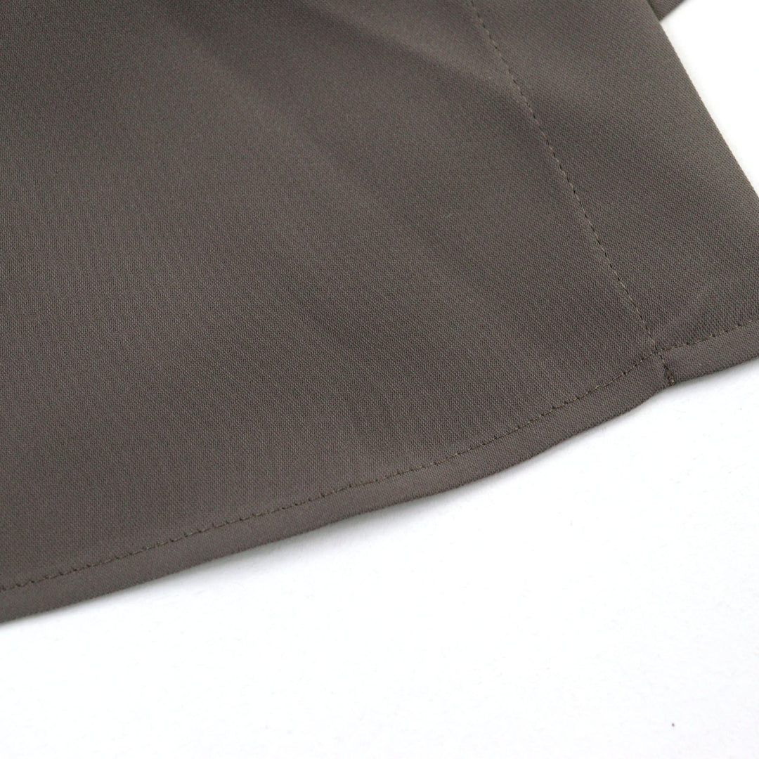 Pristine CULLNI Long sleeve shirt Dry Double Satin Pocket Shirt 2 24-SS-019