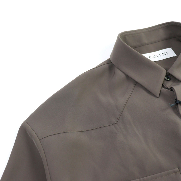 Pristine CULLNI Long sleeve shirt Dry Double Satin Pocket Shirt 2 24-SS-019